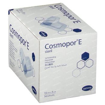 Hartmann Cosmopor E Pansement Stérile 7.2 x 5cm 900870 50 st