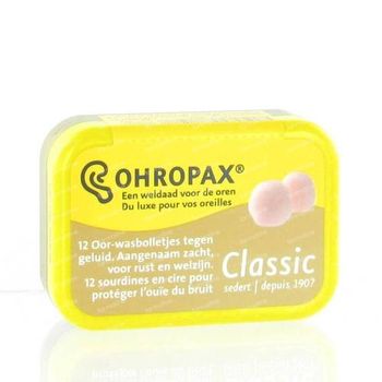 Ohropax Oordoppen Wax 6 stuks