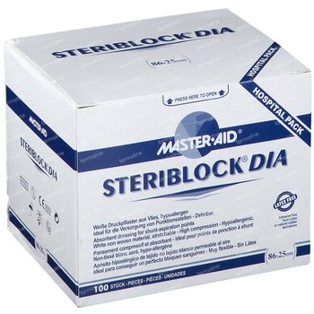 Steriblock Pansement Stérile 100 st