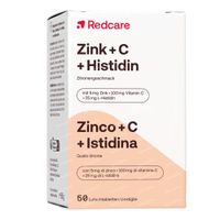 Redcare Zinc + C + Histidine 50 comprimés à sucer