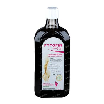 Soria Natural Fytofin Siroop 500 ml