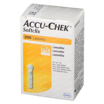 Accu-Chek Softclix Lancettes 200 pièces