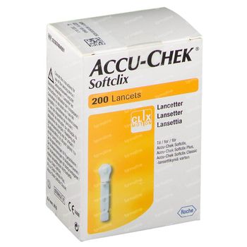 Accu-Chek Softclix Lancettes 200 pièces