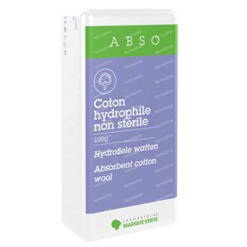 Abso Coton Hydrophile Non Stérile 100 g