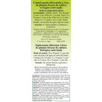 Biover Échinacée pourpre – Immunité – Gouttes végétales bio et véganes à l'échinacée – 50 ml 50 ml
