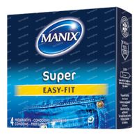 Manix Super Préservatifs 4 st