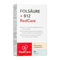 RedCare Foliumzuur + B12 90  tabletten