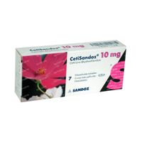 Cetirizine Sandoz 10mg 7 tabletten