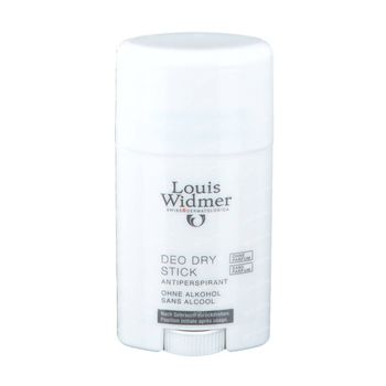 Louis Widmer Deo Dry Stick Antiperspirant Zonder Parfum 40 ml