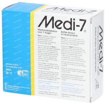 Pontos Boite De Pilules Medi-7 Neerlandais-Français 1 st