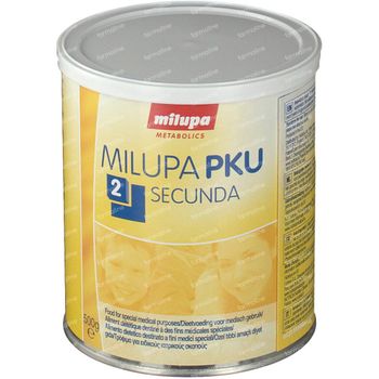 Milupa PKU 2 Secunda Poudre 500 g