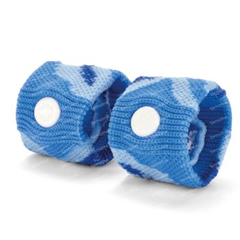 Sea-Band Bracelets Enfants Bleu 2 pièces