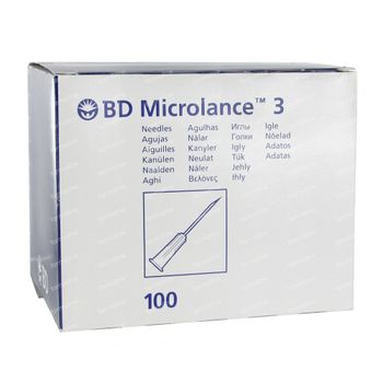 BD Microlance 3 Naalden 25G 1 RB 0,5x25 Mm 100 st