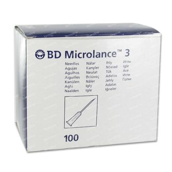 BD Microlance 3 Aiguilles 26G 1/2 RB 0,45x13 Mm 10 st