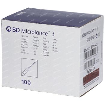 BD Microlance 3 Naalden 26G 1/2 RB 0,45x13 Mm 100 st