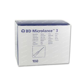 BD Microlance 3 Naalden 26G 1/2 RB 0,45x13 Mm 100 st