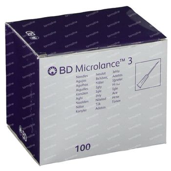 BD Microlance 3 Aiguilles 26G 1/2 RB 0,45x13 Mm 100 st