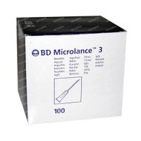 BD Microlance 3 Naald 18g 1.2mm x 40mm Rose 100 st BD Microlance 3 Naald 18g 1.2mm x 40mm Rose 100 st