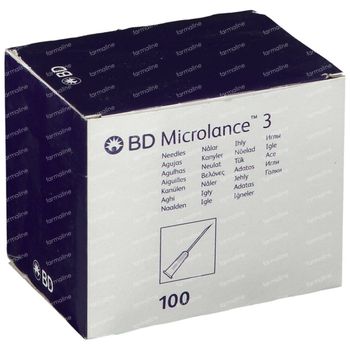 BD Microlance 3 Aiguille 18g 1.2mm x 40mm Rose 100 st