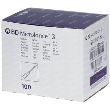 BD Microlance 3 Aiguilles 24G 1 RB 0,55x25 Mm 100 st