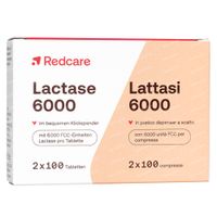 Redcare Lactase 6000 2x100 tabletten