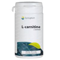 Springfield L-Carnitine L-Tartraat 500 mg 60 softgels