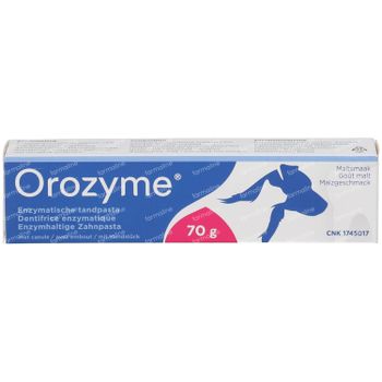 Orozyme Canine Dentifrice Enzymatique Chien 70 g