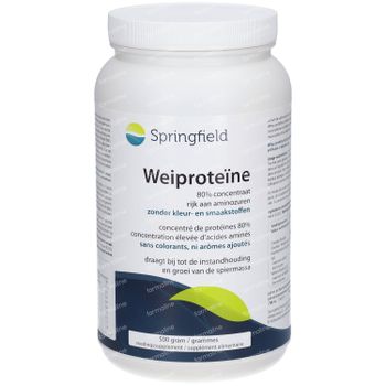 Springfield Wei Proteine Concentrat 80% 500 g
