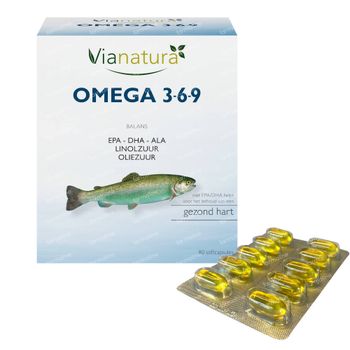 ViaNatura Omega 3 6 9 80 capsules