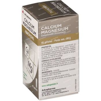 Arkovital Calcium Magnesium 45 capsules
