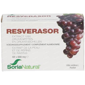 Soria Natural Resverasor 60 comprimés