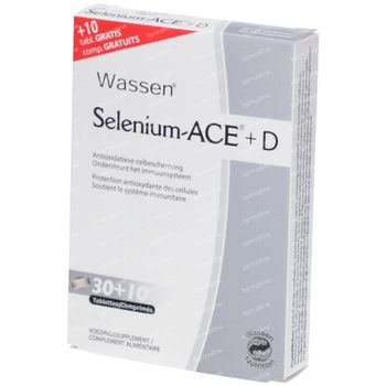 Selenium ACE+D + 10 Tabletten GRATIS 30+10 tabletten