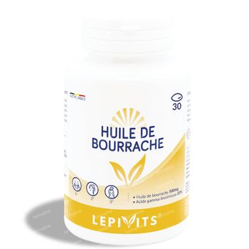 Lepivits Huile de Bourrache 30 capsules
