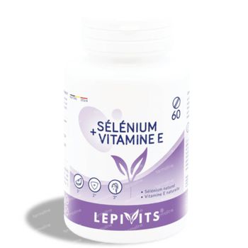 Lepivits® Selenium + Vit E 60 comprimés