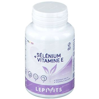Lepivits Selenium + Vit E 60 comprimés