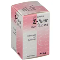 Machtig Een hekel hebben aan Onvervangbaar Z-Fluor 200 tabletten hier online bestellen | FARMALINE.be