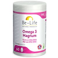 Be-Life Omega 3 Magnum 60  capsules