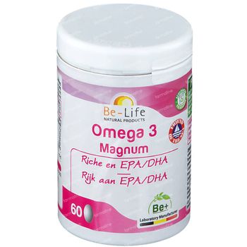 Be-Life Omega 3 Magnum 60 capsules