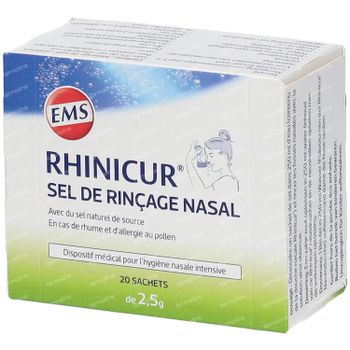 Rhinicur Sel De  Rinçage Nasal 20x2.5 g sachets
