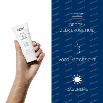 Eucerin UreaRepair 5% Urea Gezichtscrème Droge Huid 50 ml