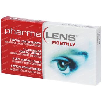 PharmaLens Maandlenzen -1.00 3 lenzen