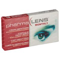 PharmaLens Monatslinsen (Dioptrie -1.50) 3 kontaktlinsen