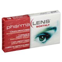 PharmaLens Lentilles (mois) (Dioptrie +1.25) 3 lentilles