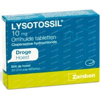 Lysotossil 10mg 30 tabletten