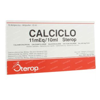 Ca-Chloride 1G 100 ml ampoules