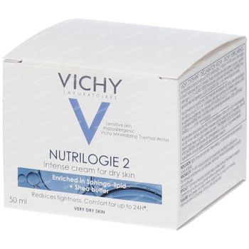 Vichy Nutrilogie 2 Zeer Droge Huid 50 ml