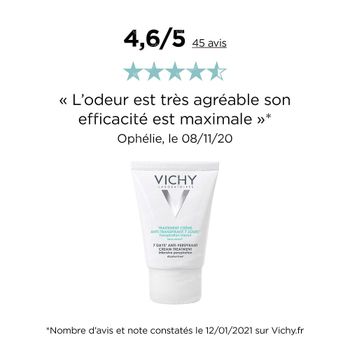 Vichy Traitement Crème  Anti-Transpirant 7 Jours 30 ml