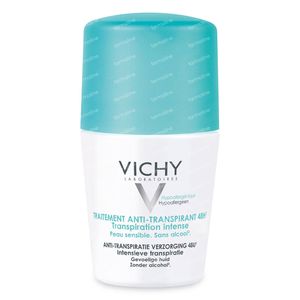 Vichy Traitement Anti-Transpirant 48h Roll-on 50 ml rouleau