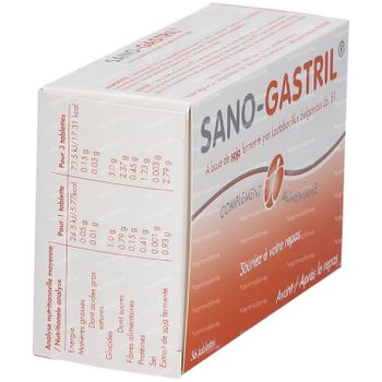 Yalacta Sano Gastril 36 comprimés