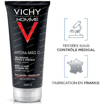 Vichy Homme Hydra Mag C Gel Douche 200 ml